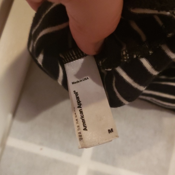 American Apparel Long Sleeve Crop Top M - Picture 2 of 3